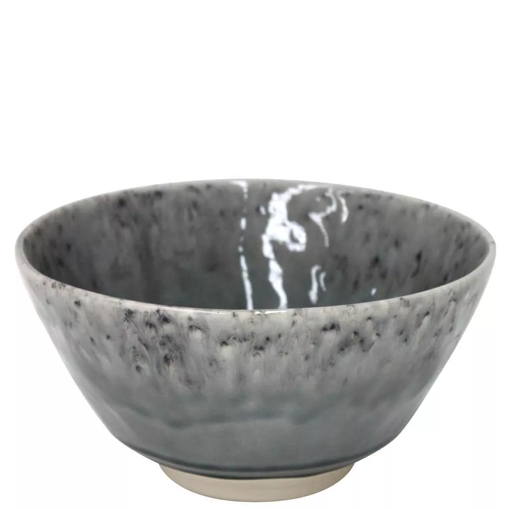 Costa Nova Madeira Grey Salad/Serving Bowl